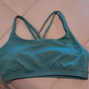Lululemon Athletica Teal Sports Bra